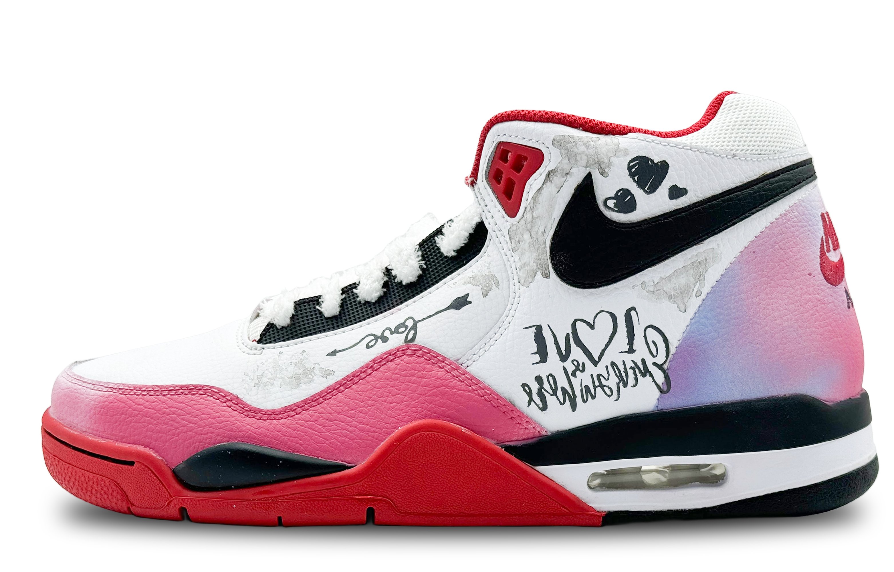 [Custom Shoes] Nike Flight Legacy 'Cotton Candy Fade' 圖 2