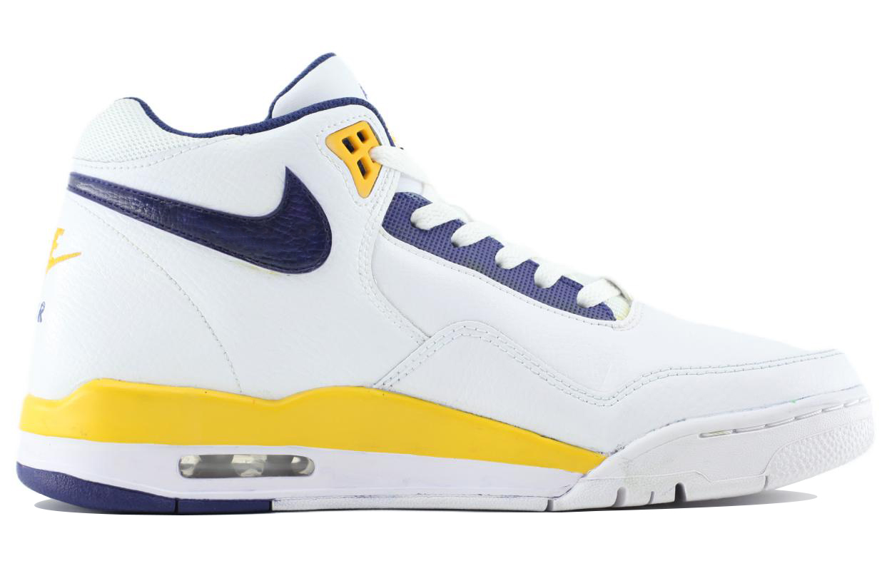 [Custom Shoes] Nike Flight Legacy 'Court Artist White Purple Yellow' 圖 3