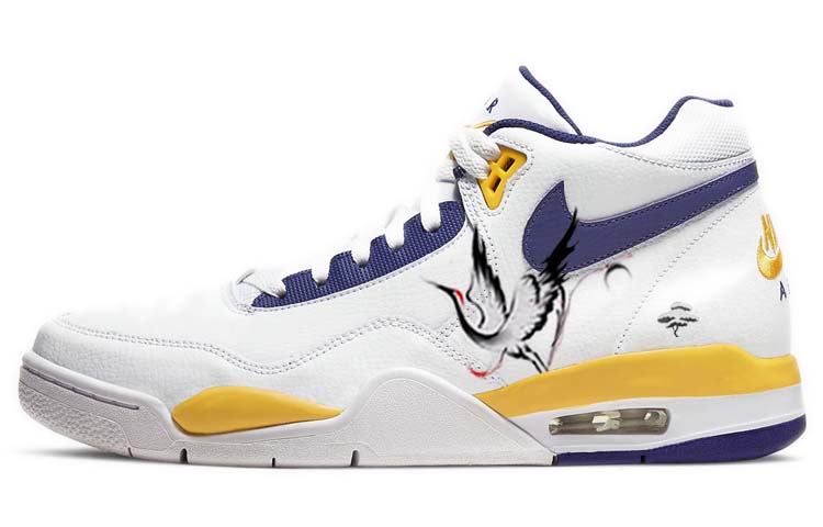 [Custom Shoes] Nike Flight Legacy 'Crane Pine White-Blue-Yellow' BQ4212-102-450465
