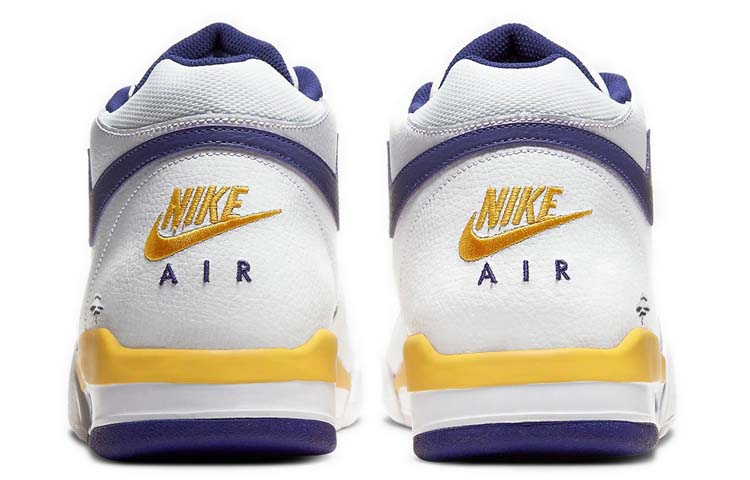 Shop [Zapatillas Personalizadas] Nike Flight Legacy 'Grulla Pino Blanco-Azul-Amarillo' BQ4212-102-450465