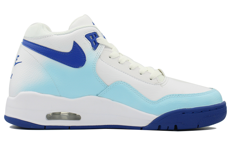 Order 【客製化球鞋】 Nike Flight Legacy 晶體 璀璨 舒適百搭 潮流 中筒 復古籃球鞋 男款 白藍