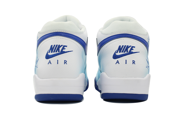Purchase 【客製化球鞋】 Nike Flight Legacy 晶體 璀璨 舒適百搭 潮流 中筒 復古籃球鞋 男款 白藍