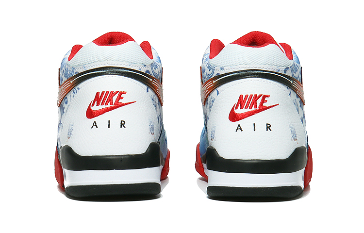 Purchase 나이키 커스텀 플라이트 레거시 '사이버 포슬린 레드 화이트' (78 characters) BQ4212-100(Team10-赛博青花瓷)