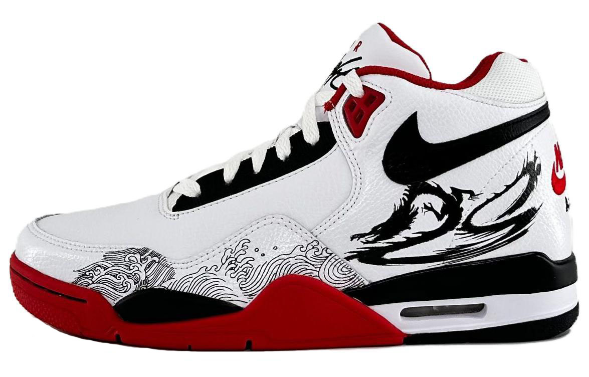 Buy 【客製球鞋】Nike Flight Legacy 球場藝術家 龍年系列 猛龍過江 國風 復古 中筒 復古籃球鞋 男款