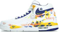 Buy 【客製化球鞋】Nike Flight Legacy 心花綻放 愛心塗鴉 心動時刻 夏日寄語 中筒復古籃球鞋 男款 活力藍黃