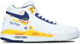 Lookbook 【客製化球鞋】Nike Flight Legacy 心花綻放 愛心塗鴉 心動時刻 夏日寄語 中筒復古籃球鞋 男款 活力藍黃