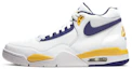 Sizing 【客製化球鞋】Nike Flight Legacy 心花綻放 愛心塗鴉 心動時刻 夏日寄語 中筒復古籃球鞋 男款 活力藍黃