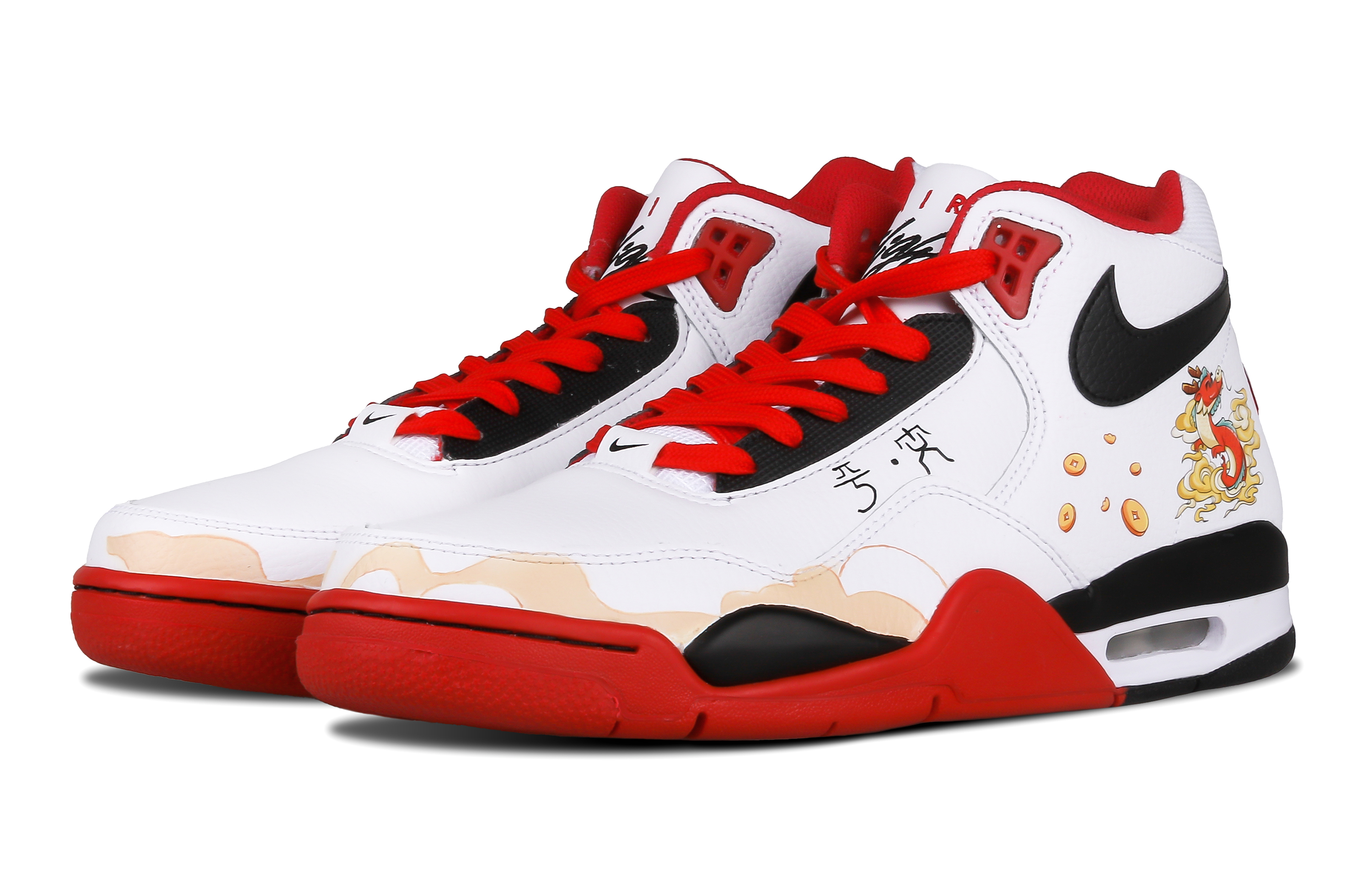[Custom Shoes] Nike Flight Legacy 'Golden Dragon Lunar New Year' 圖 4