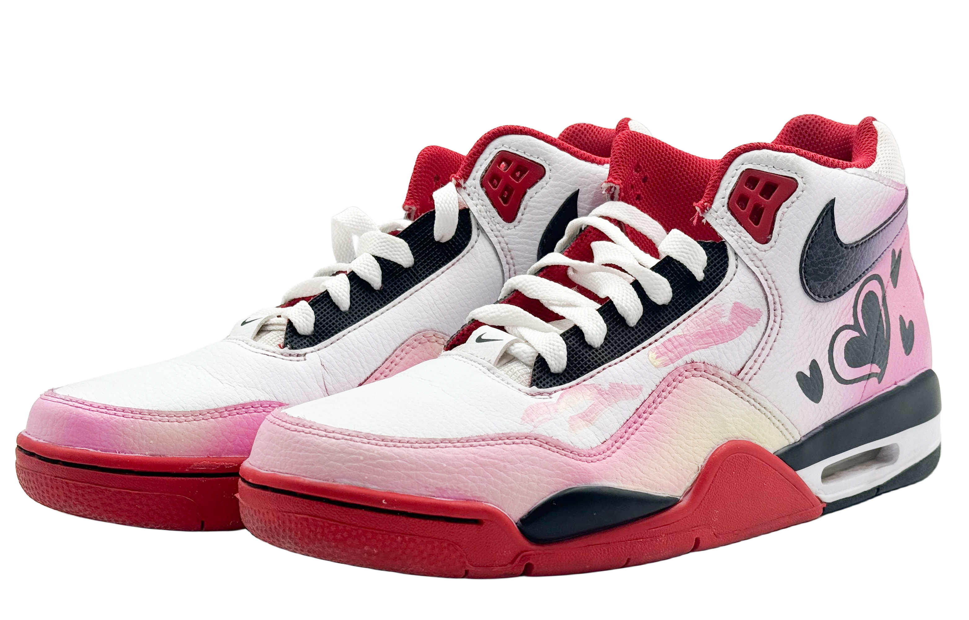 [Custom Shoes] Nike Flight Legacy 'Heartbeat Graffiti' 圖 4