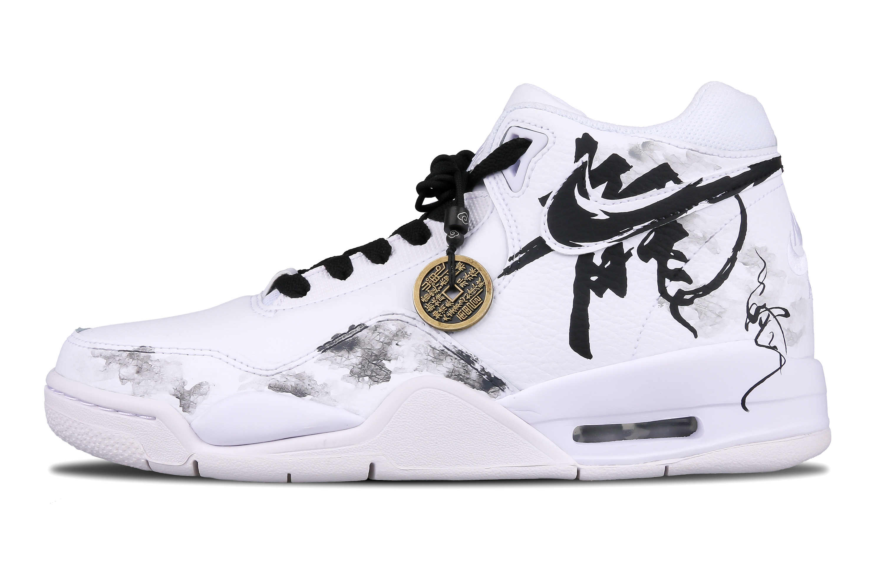 Order [Custom Shoes] Nike Flight Legacy 'Ink Black - Chinese New Year'