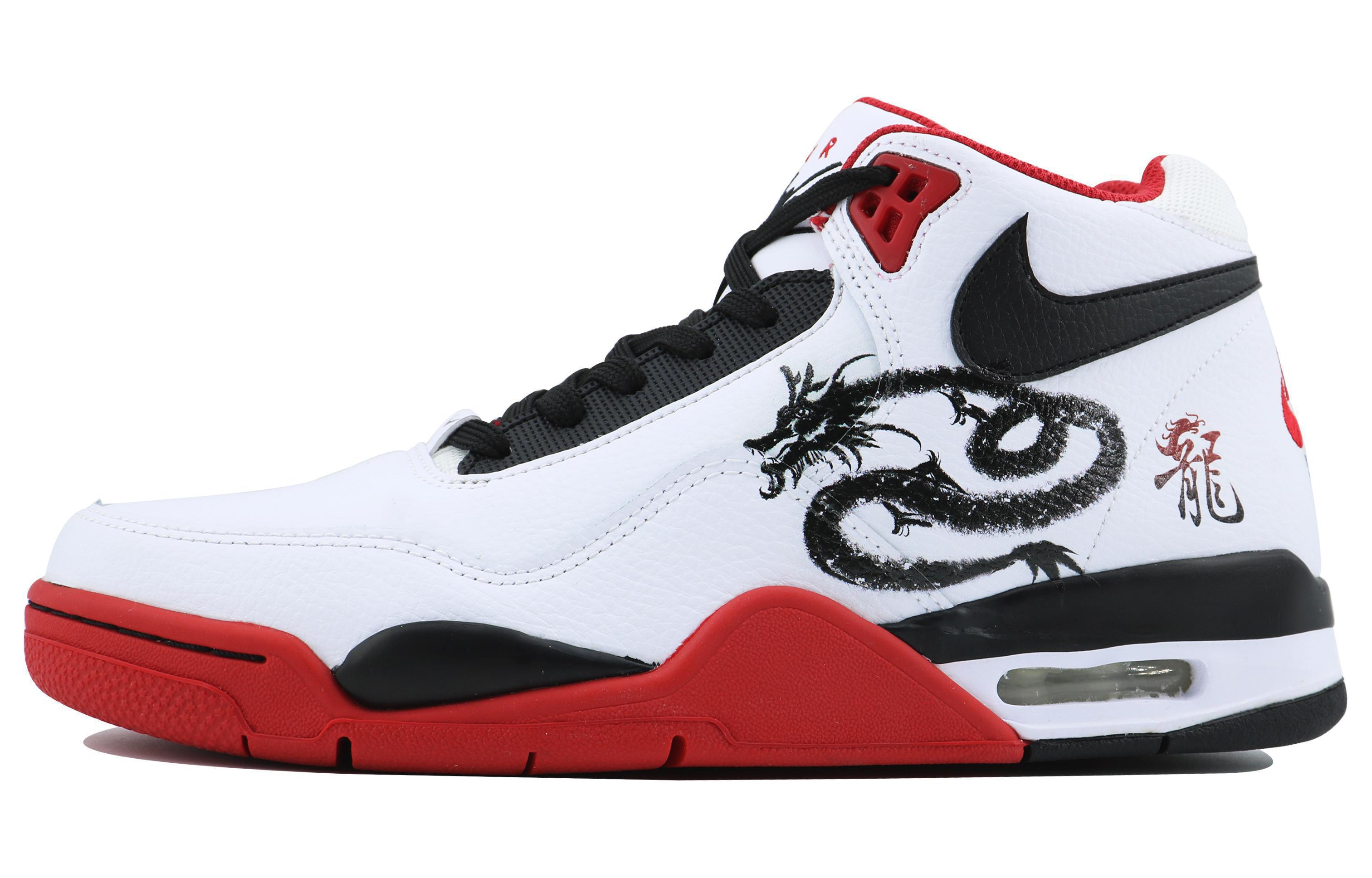 Order [Zapatillas Personalizadas] Nike Flight Legacy 'Dragón de Tinta' BQ4212-100(Team168-水墨龙S-BOX)