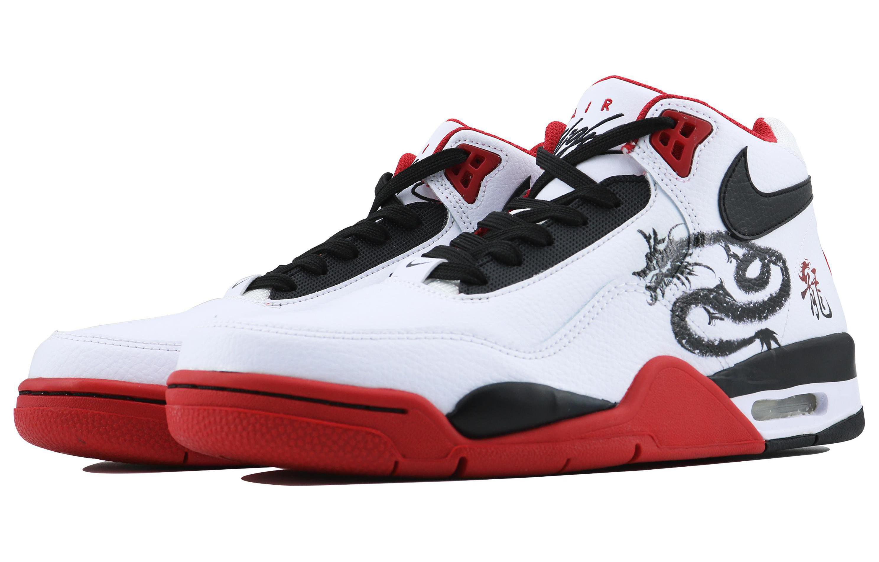 Shop [Zapatillas Personalizadas] Nike Flight Legacy 'Dragón de Tinta' BQ4212-100(Team168-水墨龙S-BOX)