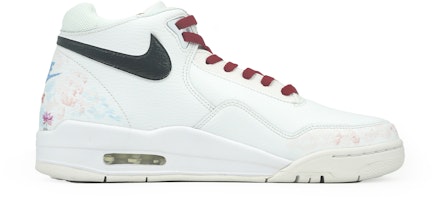 【定制鞋款】Nike Flight Legacy '墨莲白红' BQ4212-101(Team103-游鱼戏荷) Lookbook 【定制鞋款】Nike Flight Legacy '墨莲白红' BQ4212-101(Team103-游鱼戏荷)