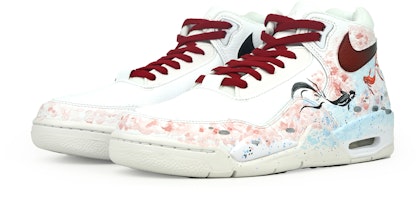 【定制鞋款】Nike Flight Legacy '墨莲白红' BQ4212-101(Team103-游鱼戏荷) Shop 【定制鞋款】Nike Flight Legacy '墨莲白红' BQ4212-101(Team103-游鱼戏荷)