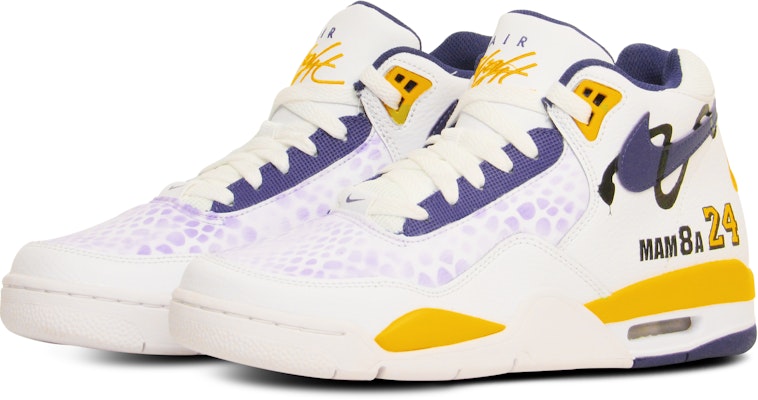 定制鞋:耐克飞行遗产"曼巴元素紫黄" BQ4212-102(Team65-曼巴经典) Lookbook 定制鞋:耐克飞行遗产"曼巴元素紫黄" BQ4212-102(Team65-曼巴经典)