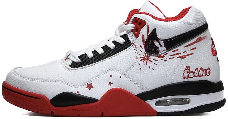 custom-shoes-nike-flight-legacy-meteor-rabbit-red-white
