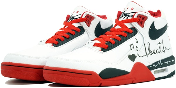 Zapatillas Nike Flight Legacy 'Music ECG Rojo-Blanco-Negro' BQ4212-100(Team113-音乐心电图S-BOX) Shop Zapatillas Nike Flight Legacy 'Music ECG Rojo-Blanco-Negro' BQ4212-100(Team113-音乐心电图S-BOX)