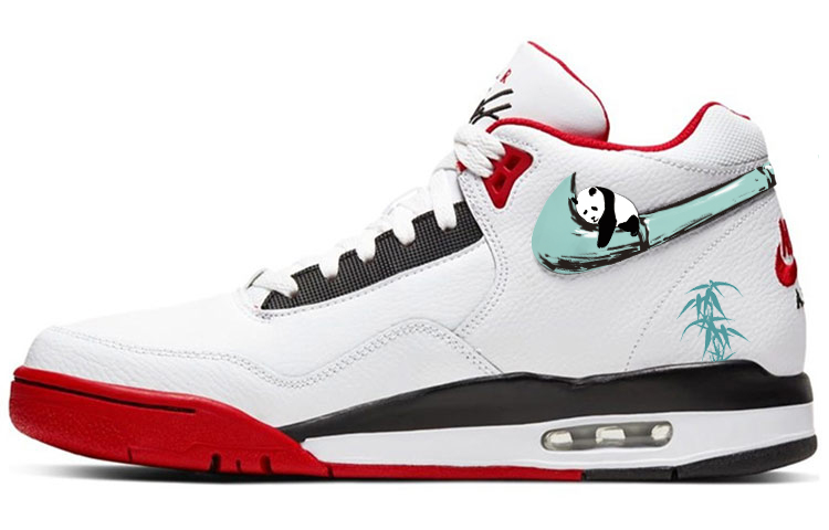 [Custom Shoes] Nike Flight Legacy 'Panda Bamboo'