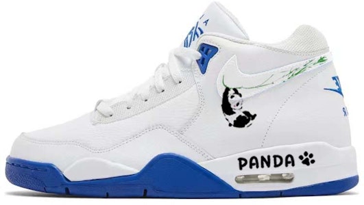 【客製球鞋】Nike Flight Legacy 舒適熊貓 熊貓抱竹 復古經典 耐磨 中筒 復古籃球鞋 男款 白藍 Buy 【客製球鞋】Nike Flight Legacy 舒適熊貓 熊貓抱竹 復古經典 耐磨 中筒 復古籃球鞋 男款 白藍