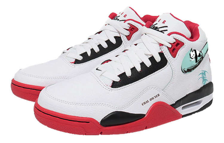 [Custom Shoes] Nike Flight Legacy 'Panda Bamboo' 圖 3