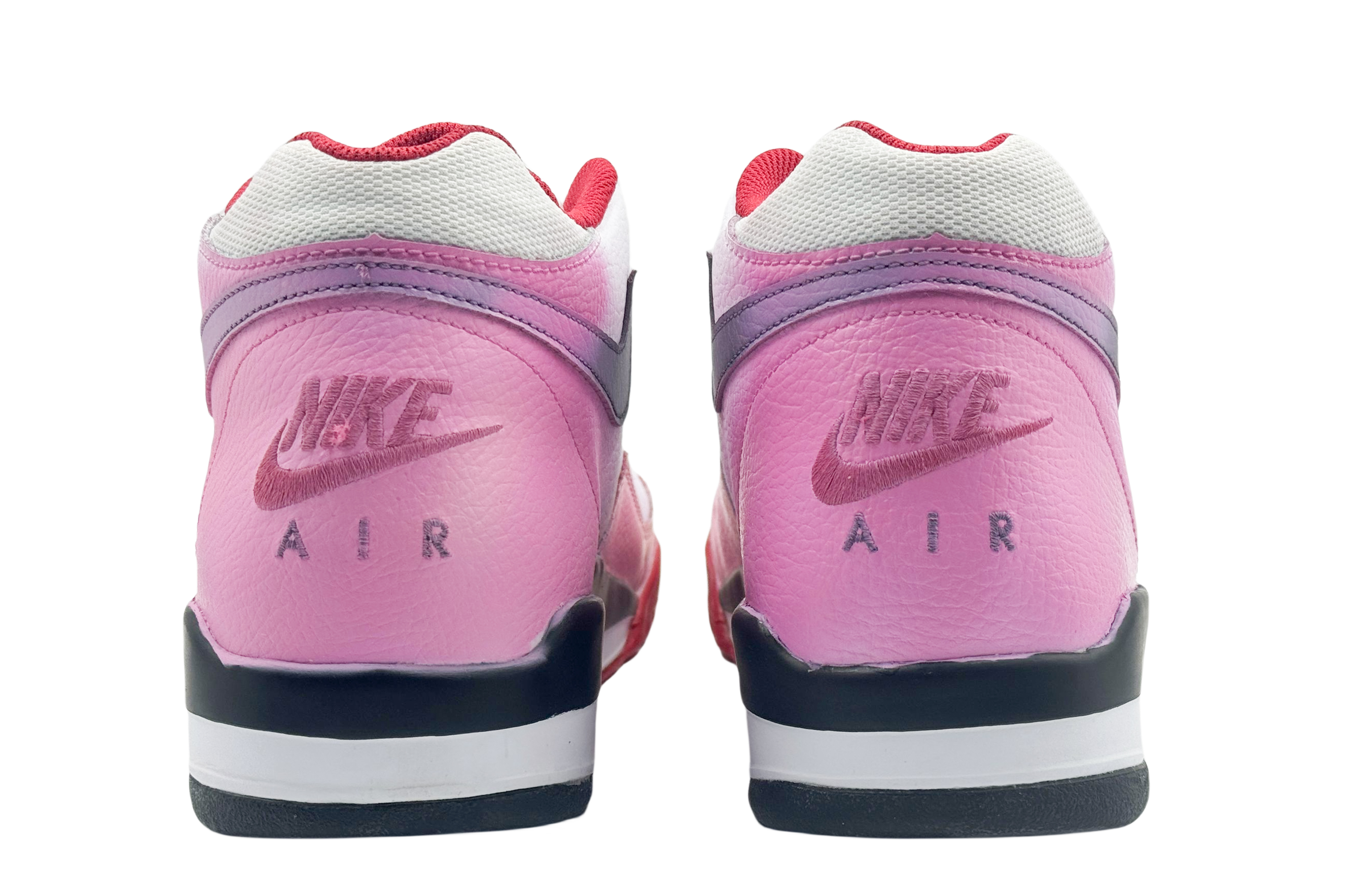 Purchase [Sepatu Kustom] Nike Flight Legacy 'Pink dan Kuning' BQ4212-100(Team173--砰然心动)