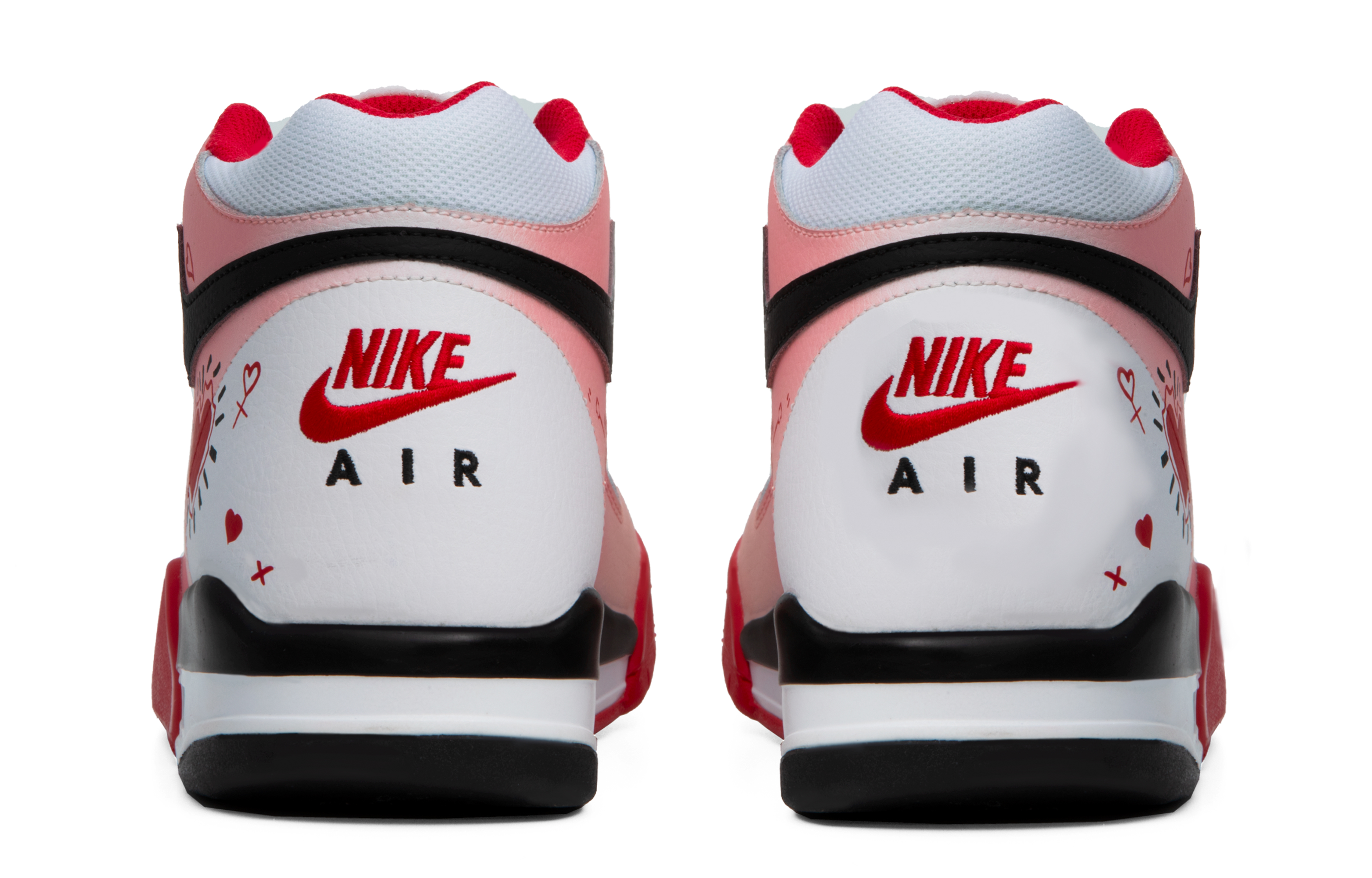 [Custom Shoes] Nike Flight Legacy 'Pink Heart' 圖 5