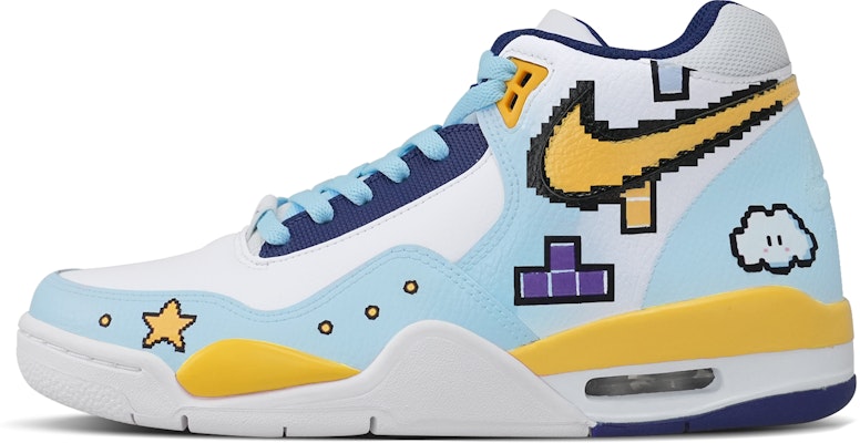 나이키 플라이트 레거시 '플레이어 원 픽셀 블루 화이트' (커스텀) BQ4212-102(Team238-头号玩家) Order 나이키 플라이트 레거시 '플레이어 원 픽셀 블루 화이트' (커스텀) BQ4212-102(Team238-头号玩家)