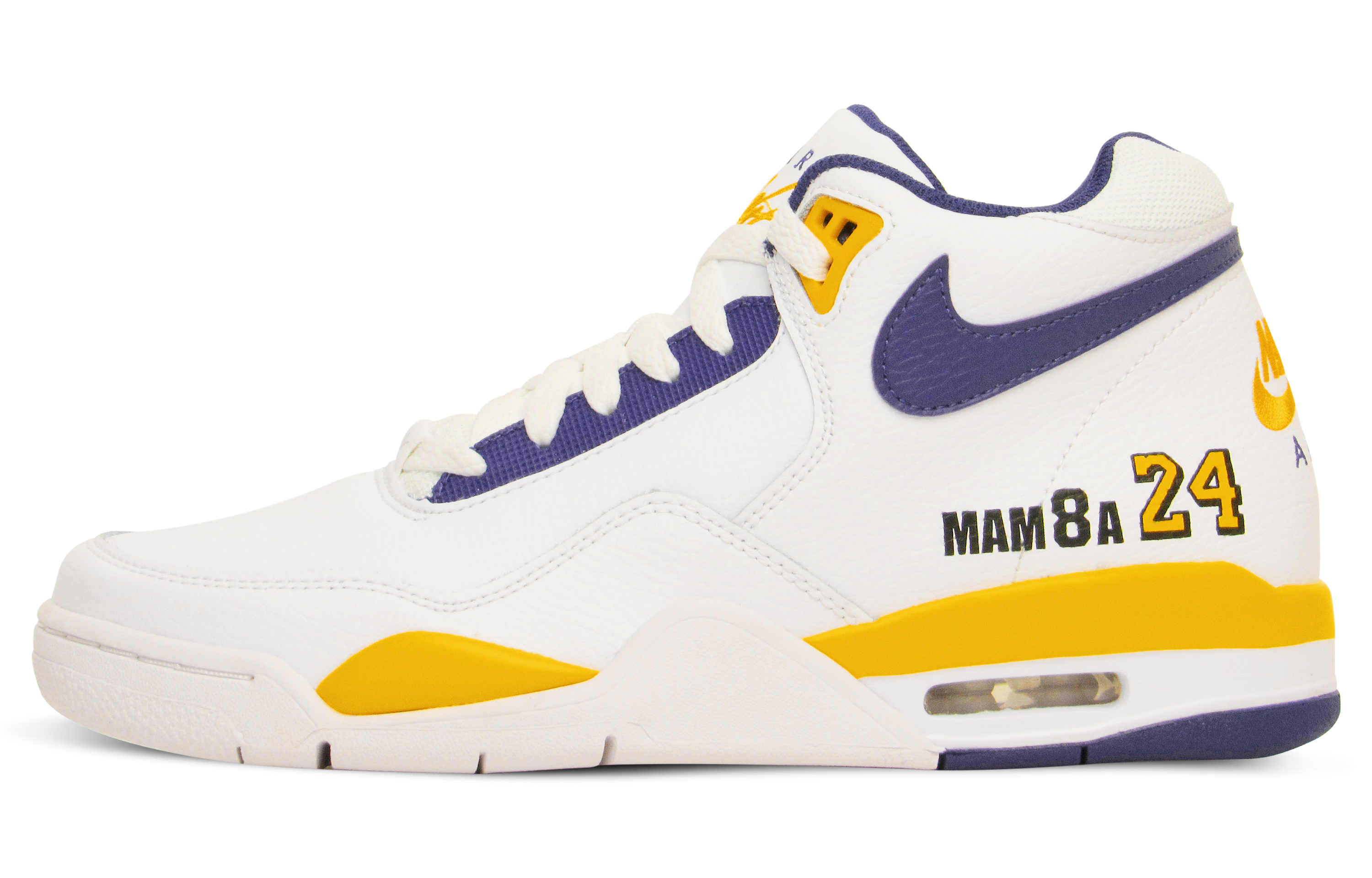 [Custom Shoes] Nike Flight Legacy 'Purple-Yellow Mamba'