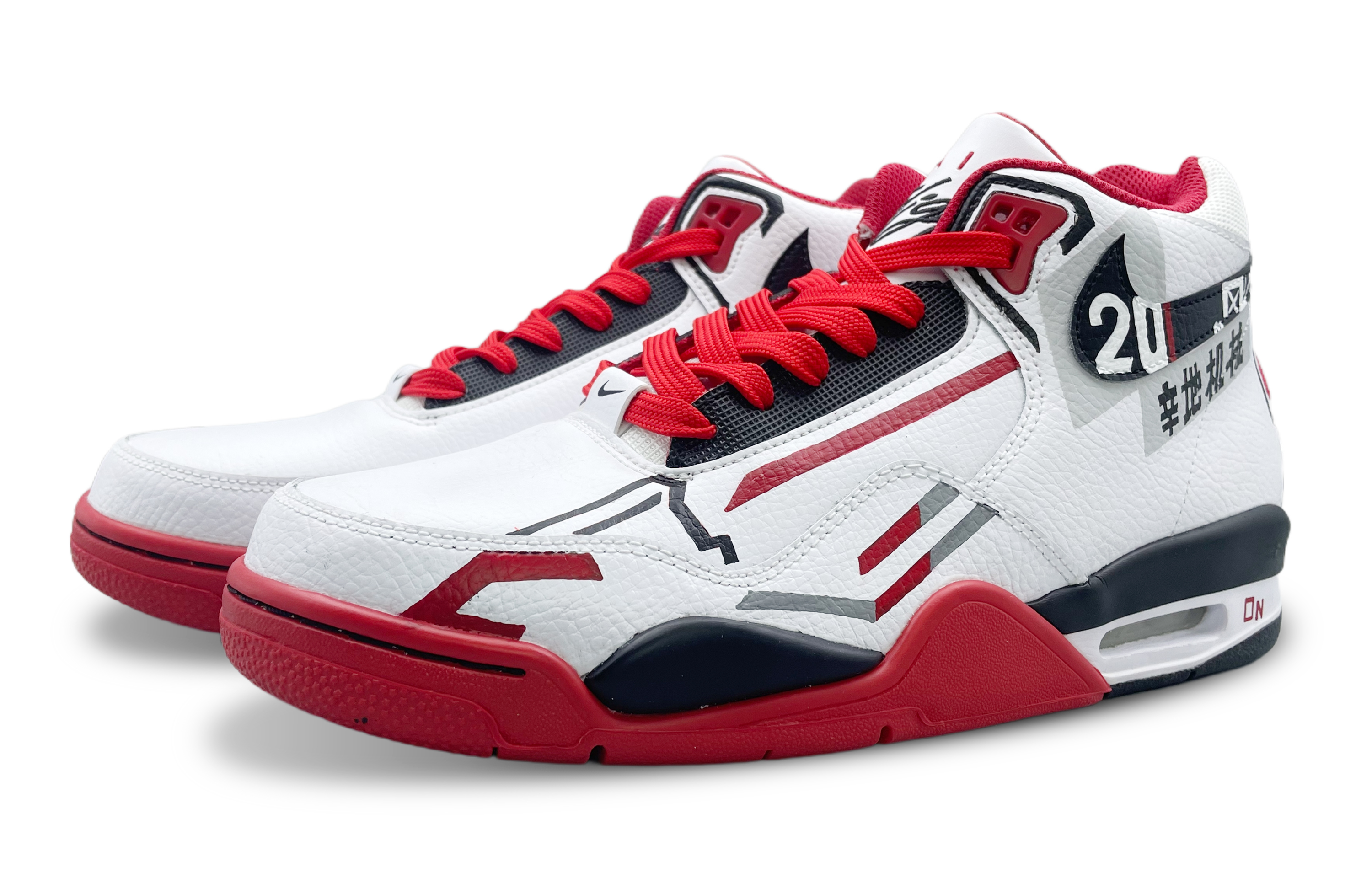 [Custom Shoes] Nike Flight Legacy 'Red Graffiti' 圖 4