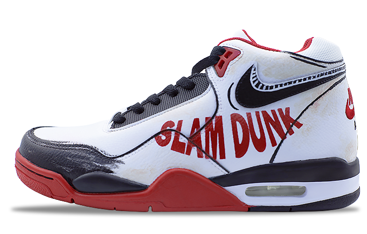 [Custom Shoes] Nike Flight Legacy 'Red Tornado'