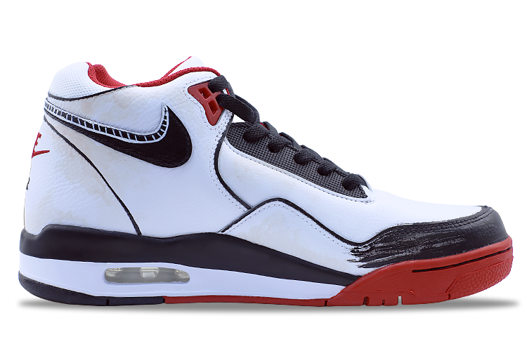 [Custom Shoes] Nike Flight Legacy 'Red Tornado' 圖 3