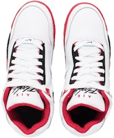 【客製化球鞋】Nike Flight Legacy 天才籃球員 火力灌籃 高筒 復古籃球鞋 男女通款 紅白 Shop 【客製化球鞋】Nike Flight Legacy 天才籃球員 火力灌籃 高筒 復古籃球鞋 男女通款 紅白