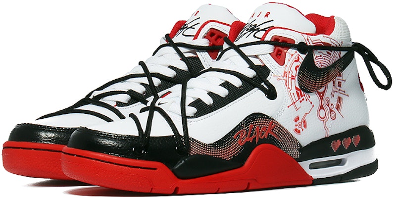 나이키 플라이트 레거시 '레드 화이트 블랙 사이버' (커스텀) BQ4212-100(Team10--炽热赛博) Lookbook 나이키 플라이트 레거시 '레드 화이트 블랙 사이버' (커스텀) BQ4212-100(Team10--炽热赛博)