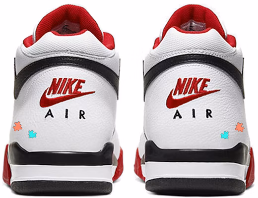 【客製球鞋】Nike Flight Legacy 積木愛心 潮流百搭 防滑耐磨 高筒 復古籃球鞋 男款 紅白藍 Shop 【客製球鞋】Nike Flight Legacy 積木愛心 潮流百搭 防滑耐磨 高筒 復古籃球鞋 男款 紅白藍
