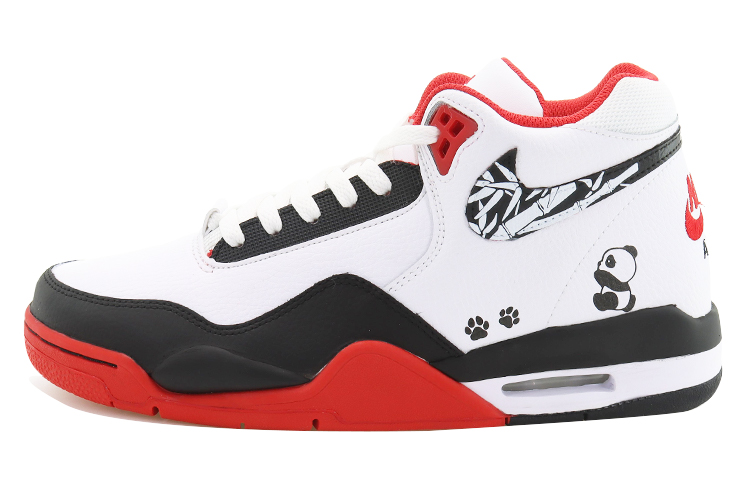 [Custom Shoes] Nike Flight Legacy 'Red White Graffiti Panda'