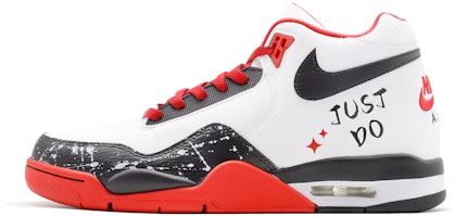 【客製球鞋】Nike Flight Legacy just do 塗鴉 潑墨 經典復古風格 街頭潮流 簡約百搭 中筒 復古籃球鞋 男女同款 紅白 Order 【客製球鞋】Nike Flight Legacy just do 塗鴉 潑墨 經典復古風格 街頭潮流 簡約百搭 中筒 復古籃球鞋 男女同款 紅白