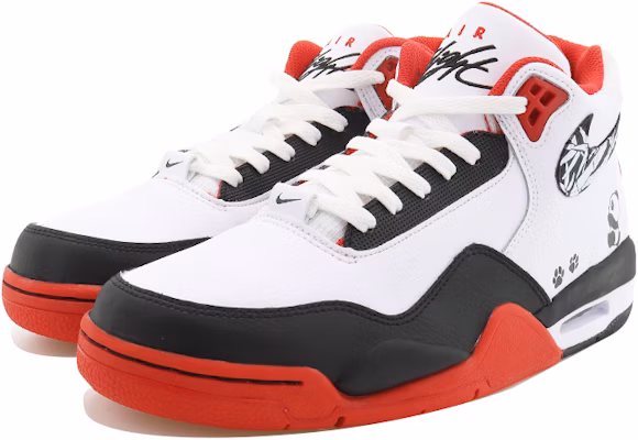 나이키 플라이트 레거시 '레드 화이트 그래피티 팬더' (커스텀) BQ4212-100(Team10-墨竹熊猫) Lookbook 나이키 플라이트 레거시 '레드 화이트 그래피티 팬더' (커스텀) BQ4212-100(Team10-墨竹熊猫)