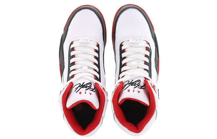 Shop [Zapatos Personalizados] Nike Flight Legacy 'Rojo Blanco Graffiti Panda' BQ4212-100(Team10-墨竹熊猫)