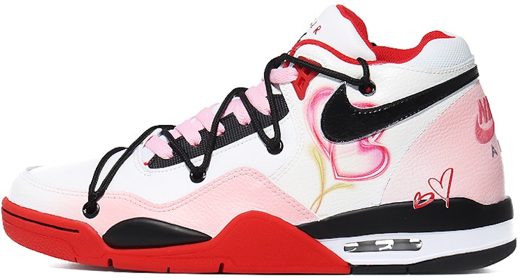 【客製球鞋】Nike Flight Legacy 高熱 浪漫生長 高筒 復古籃球鞋 男女款 紅白 Buy 【客製球鞋】Nike Flight Legacy 高熱 浪漫生長 高筒 復古籃球鞋 男女款 紅白