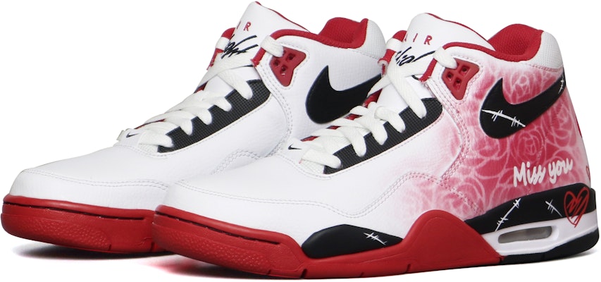 나이키 플라이트 레거시 '로즈 화이트-레드' (커스텀) BQ4212-100(Team65-玫瑰miss) Shop 나이키 플라이트 레거시 '로즈 화이트-레드' (커스텀) BQ4212-100(Team65-玫瑰miss)