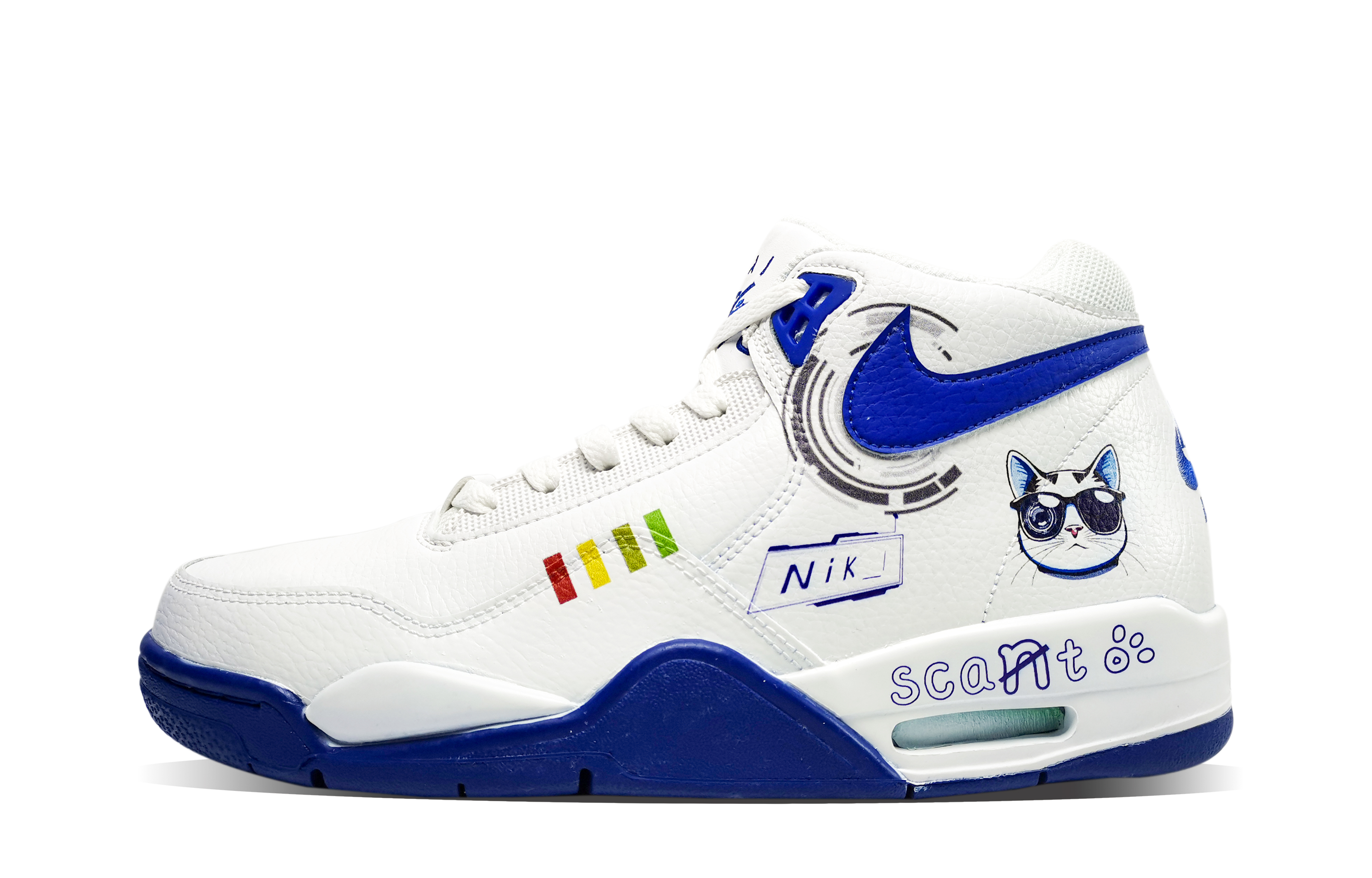 [Custom Shoes] Nike Flight Legacy 'Snail Enjoyment'