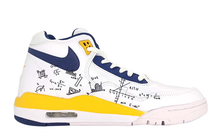 Lookbook [定制鞋款] 耐克 Flight Legacy '蜗牛湖秀' BQ4212-102(Team185-数学少年）