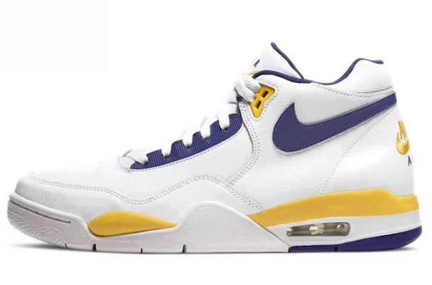 【客製化球鞋】Nike Flight Legacy 蜗牛樂享 算數神童 經典復古風 格抗磨損 中筒復古籃球鞋 男款 湖人 Sizing 【客製化球鞋】Nike Flight Legacy 蜗牛樂享 算數神童 經典復古風 格抗磨損 中筒復古籃球鞋 男款 湖人