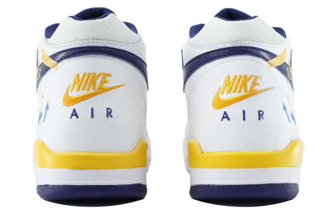 Purchase [Zapatos Personalizados] Nike Flight Legacy 'Oso Blanco-Morado-Amarillo' BQ4212-102（Team205-暴力熊）