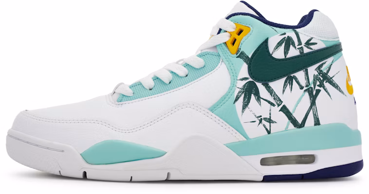 【訂製籃球鞋】 Nike Flight Legacy 811製造 而聽風冷 中式國風 東方美學 手繪 減震防滑耐磨 中筒 復古籃球鞋 男款 白綠 Buy 【訂製籃球鞋】 Nike Flight Legacy 811製造 而聽風冷 中式國風 東方美學 手繪 減震防滑耐磨 中筒 復古籃球鞋 男款 白綠