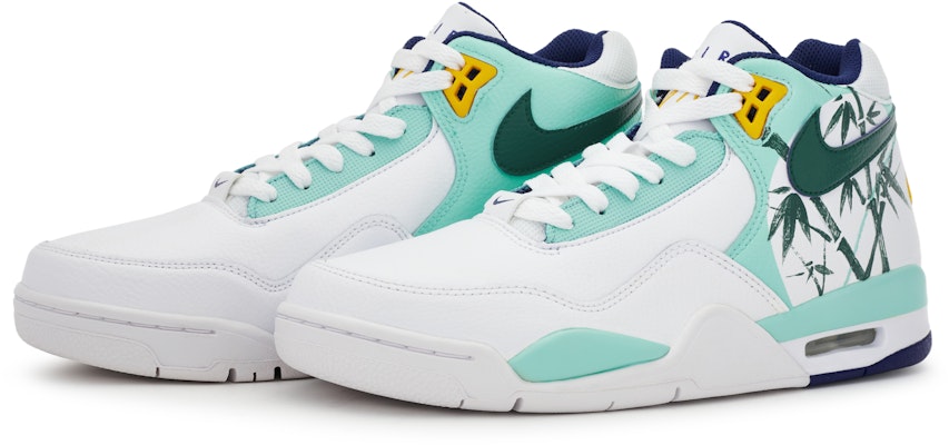 【訂製籃球鞋】 Nike Flight Legacy 811製造 而聽風冷 中式國風 東方美學 手繪 減震防滑耐磨 中筒 復古籃球鞋 男款 白綠 Shop 【訂製籃球鞋】 Nike Flight Legacy 811製造 而聽風冷 中式國風 東方美學 手繪 減震防滑耐磨 中筒 復古籃球鞋 男款 白綠