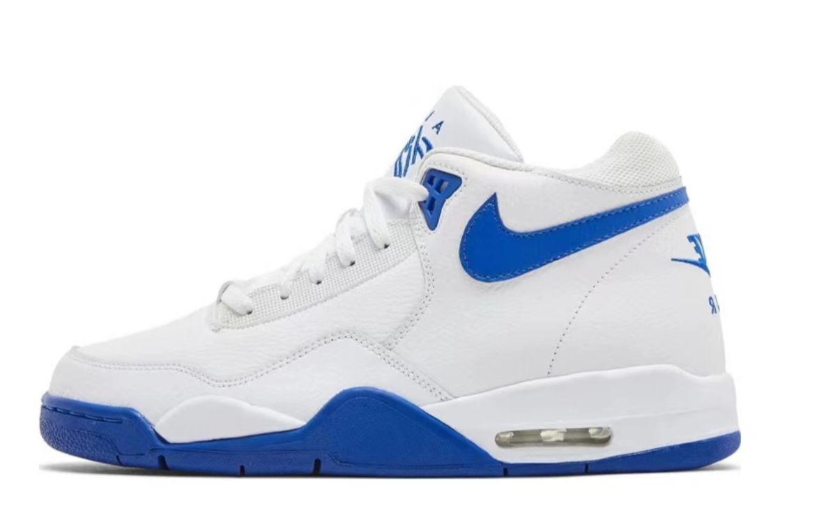 Sizing Zapatillas Nike Flight Legacy 'Blanco Azul Graffiti Calavera Error 404' BQ4212-103（Team205-迷失网络-）