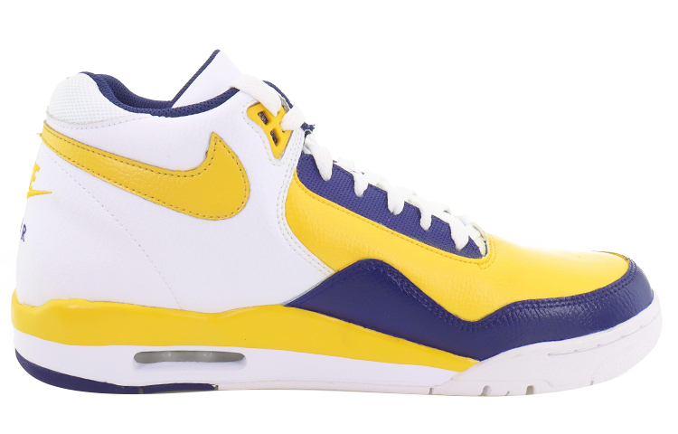 Order 【訂製球鞋】 Nike Flight Legacy 街頭籃球 塗鴉復古 復古籃球鞋 男款 白藍黄