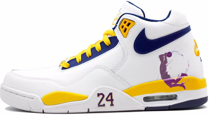 【訂製球鞋】 Nike Flight Legacy 萬花弄 街頭籃球 紫金科比 塗鴉復古 百搭 中幫 復古籃球鞋 男款 白藍黃 Order 【訂製球鞋】 Nike Flight Legacy 萬花弄 街頭籃球 紫金科比 塗鴉復古 百搭 中幫 復古籃球鞋 男款 白藍黃