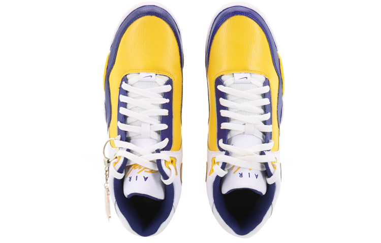 Shop 【訂製球鞋】 Nike Flight Legacy 街頭籃球 塗鴉復古 復古籃球鞋 男款 白藍黄